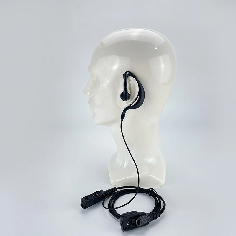 K14 Wired Music Earphones & Headphones for Motorola XIR P6600i XIR P6620i Walkie-Talkies MTP3250 Over-the-Ear Headsets