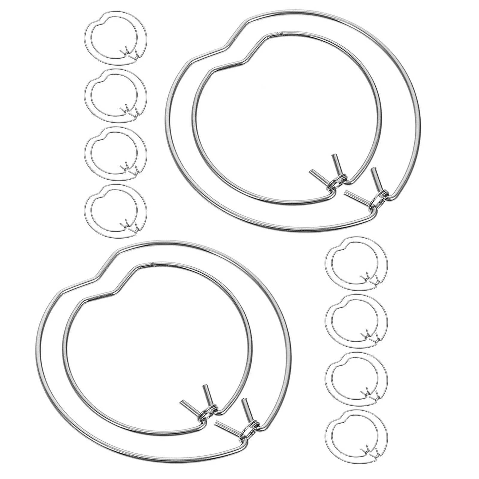 20pcs Metal Downlight Retaining Clips for Ceiling Lights – Spring Fixing Buckles for Spotlights & Bulb Holders