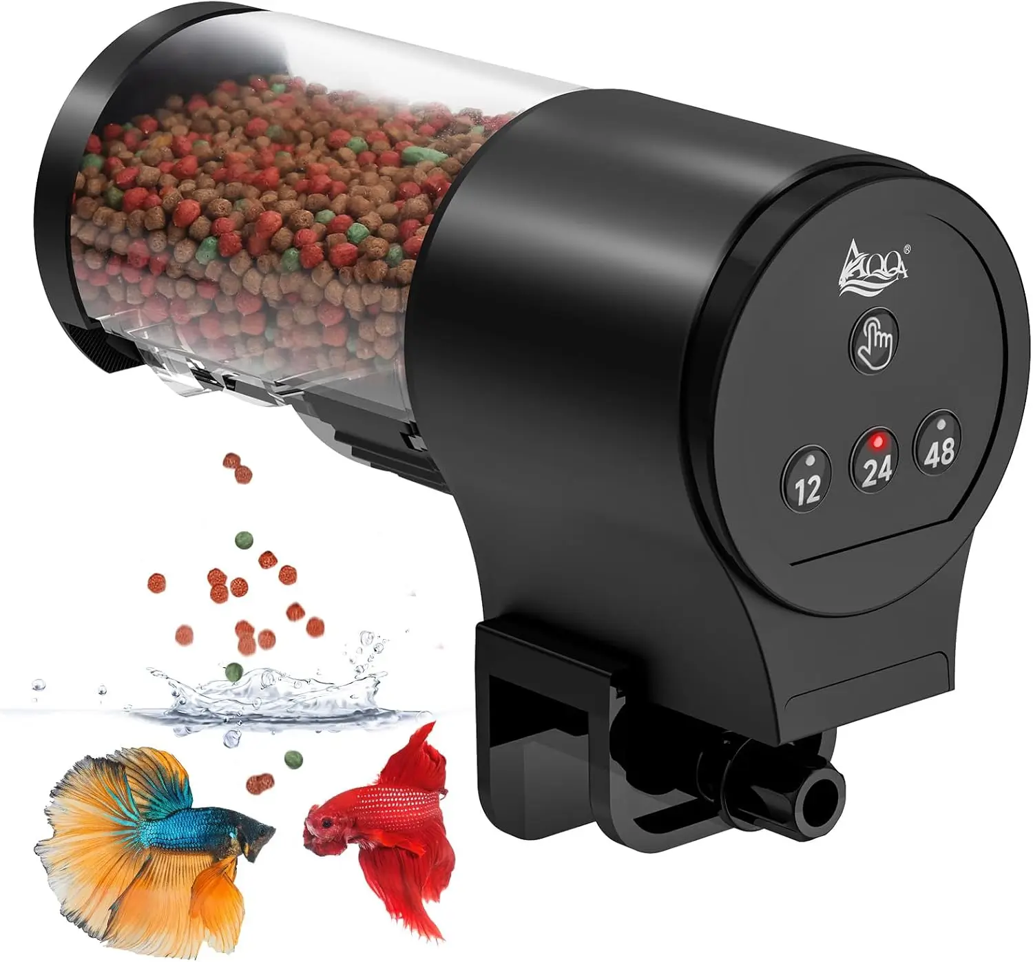 ZYfeeder Intelligenter Zeitgesteuerter Aquarium-Futterautomat, Hauptsächlich für Automatisierte Fütterung in Aquarien oder Schildkrötenbecken Entwickelt