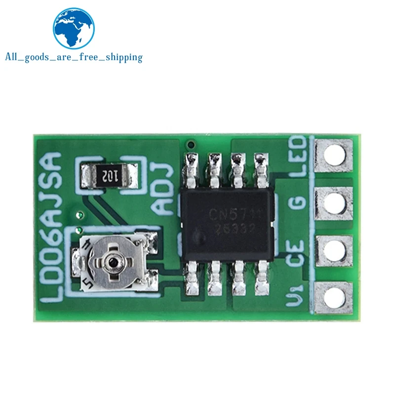 DIYTZT 5/10 قطعة 30-1500MA قابل للتعديل تيار مستمر LED سائق تيار مستمر 3.3 فولت 3.7 فولت 4.2 فولت 5 فولت PWM لوحة تحكم باك وحدة الطاقة