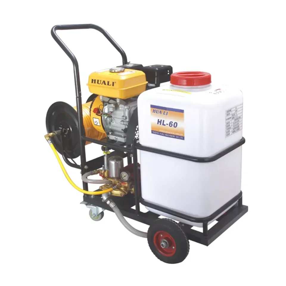 Agricultural Sprayer 60L Gasoline Engine Sprayer/ HL-60L Power Sprayer With Pump and Wheels