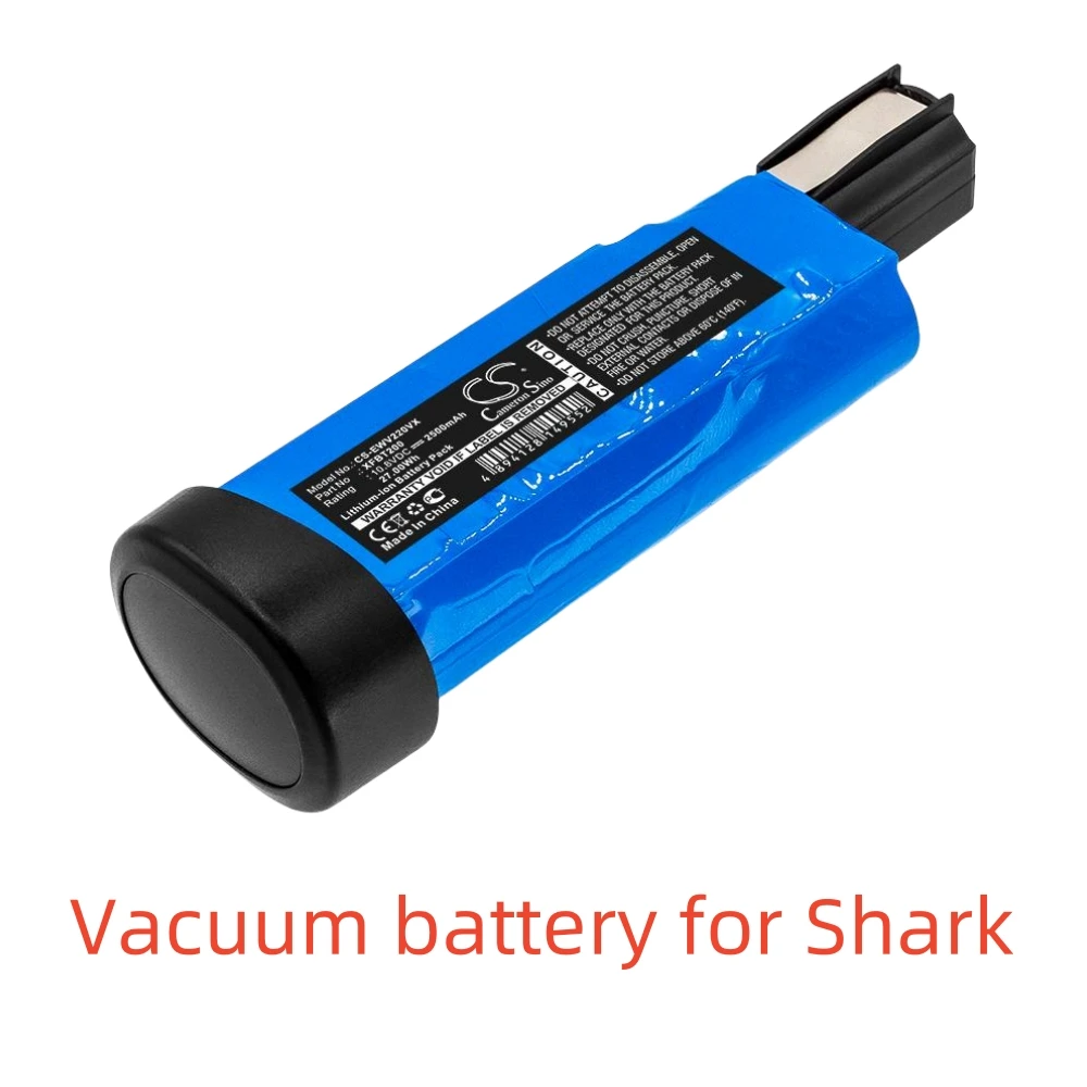 Li-ion Vacuum battery for Shark，10.8v，2500mAh，WV200UK WV200 WV201 WV205 WV220 Ion W1 Cord UV200CCO