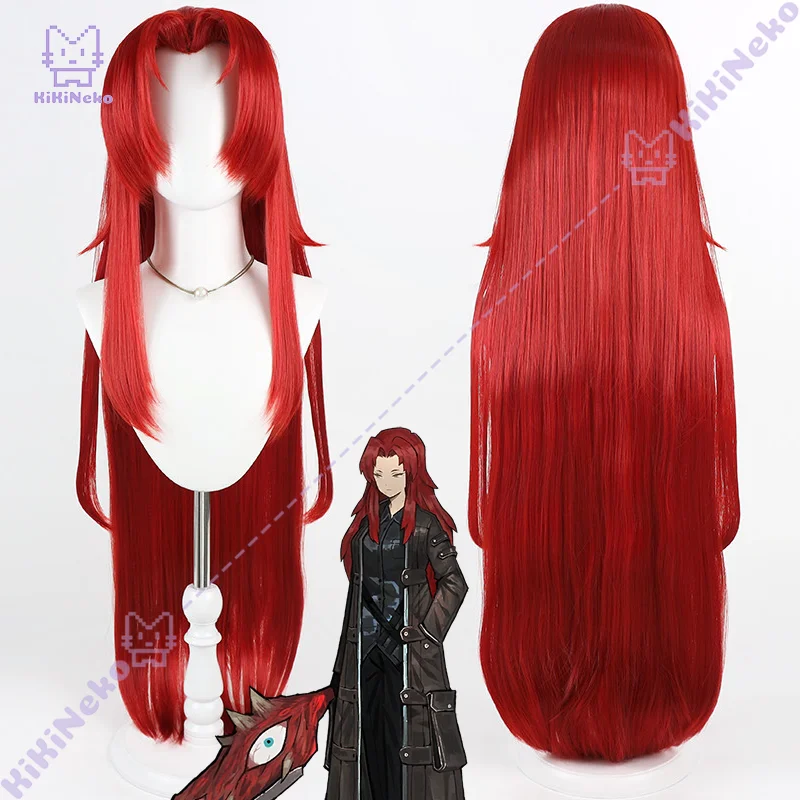 Anime Library of Ruina Kali The Red Mist Cosplay Wig For Halloween Comicon Party Adult Women Men
