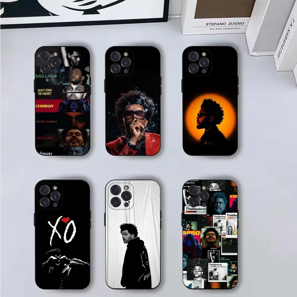 

The W-Weeknd Singe Phone Case For iPhone 16,15,14,13,12,11,Pro,X,XS,Max,XR,Plus,Mini Soft Black Cover