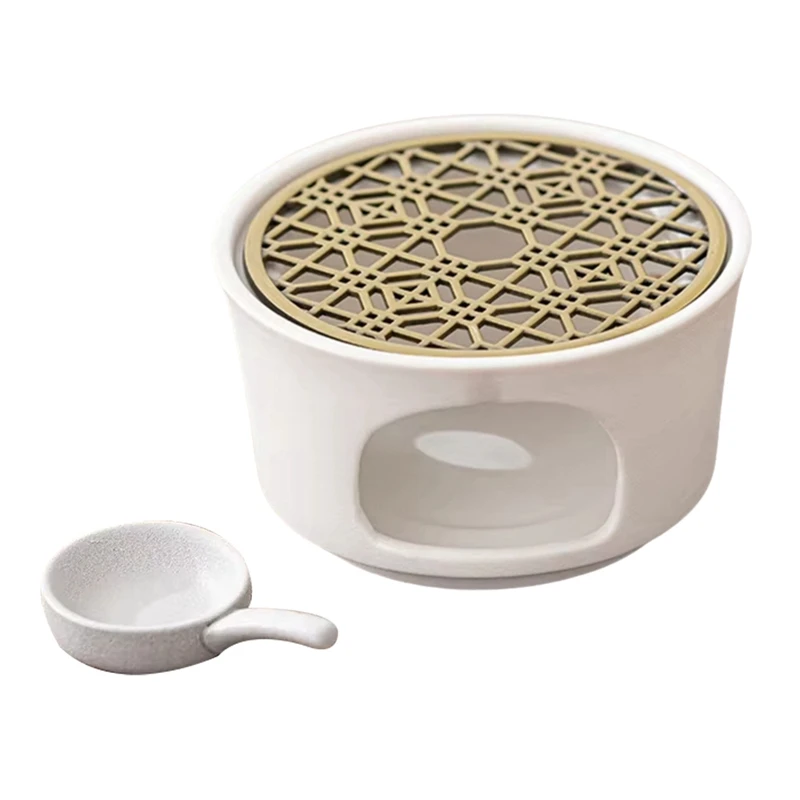 

New-Warmer Tea Stove Samovar Candle Camping Portable Tea Stove Travel Outdoorflat Catering Tea Heater