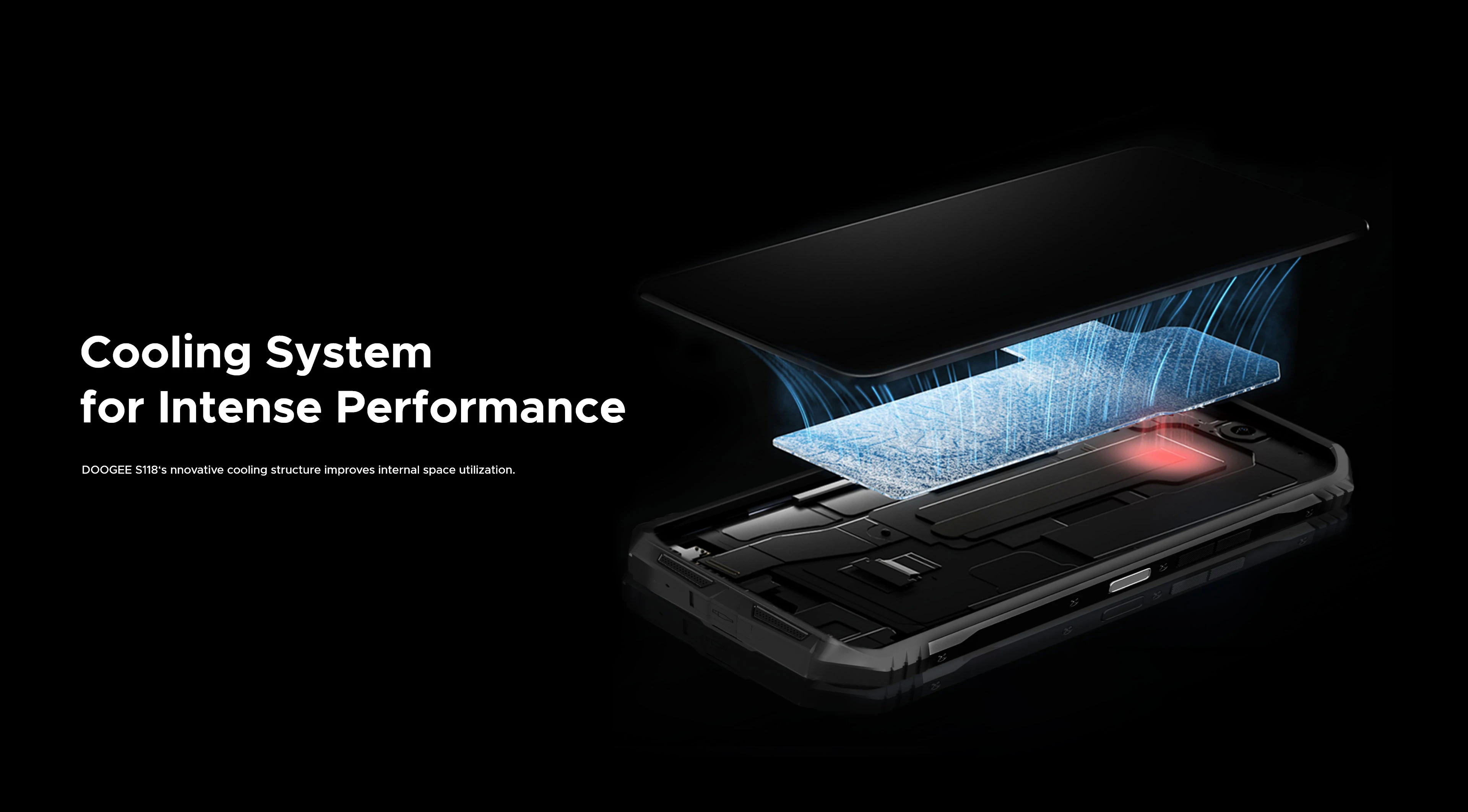 DOOGEE S118 Rugged Phone 6.58" FHD+ Screen Helio G99 Telephon Portable 8GB+512GB 10800mAh 50MP Triple Smartphone Android 14 NFC