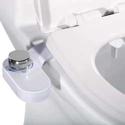 Nieuw Bidet Opzetstuk Ultra-Slanke Wc-Bril Verstelbare Waterdruk Niet-Elektrische Assproeier