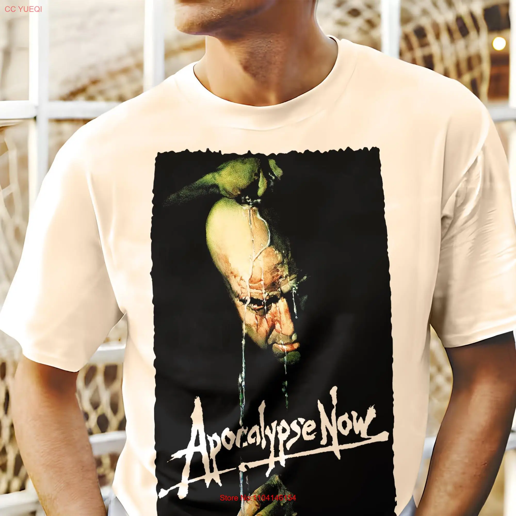 Apocalypse Now V2 T Shirt movie poster print Natural color 100 cotton all sizes S to 5XL long or short sleeves