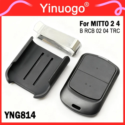 Control remoto de puerta para MITTO 2 MITTO4 MITTO2M MITTO2A MITTO4A B RCB02 RCB04 KLEIO B RCA02 TRC1 TRC2 TRC3 433,92 MHz código rodante