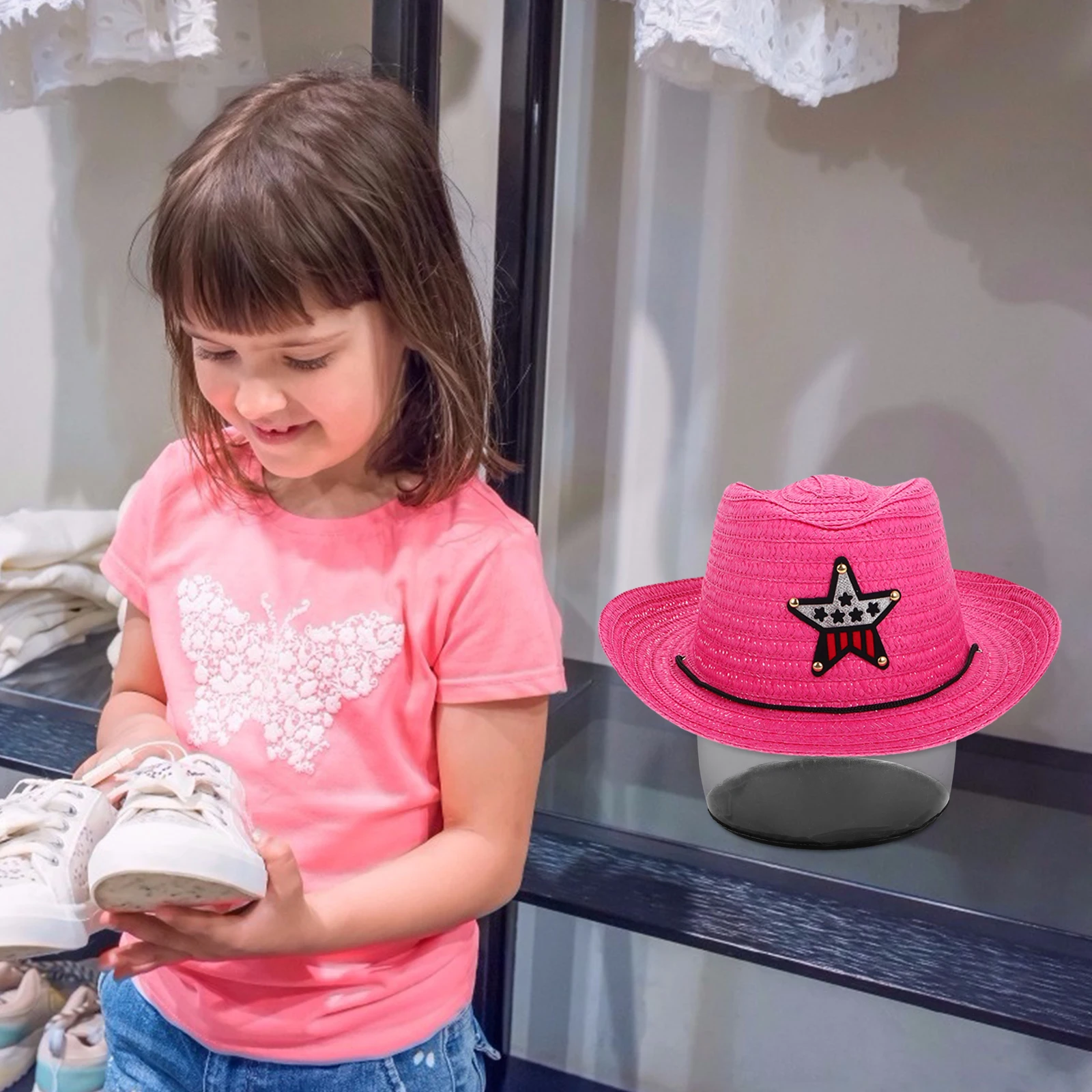 

Inflatable Hat Stand Plastic Cap Organizer Baseball Holder Inner Support Display Rack Dome Storage Travel Box