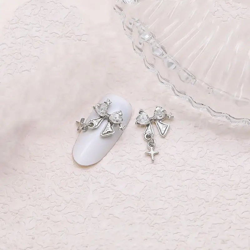 패션 디자인 네일 드릴, 올 매치 템퍼러먼트, 플랫 드릴, 네일 아트 액세서리, 인기 액세서리 장식