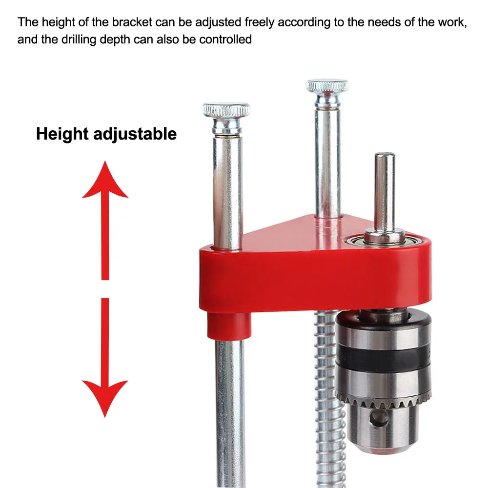 Imagem -06 - Conveniente Drill Hole Locator para Carpenter Labor Saving Punch Ferramenta Guia Opener Template Drilling Jig Carpintaria Faça Você Mesmo Ferramenta Mão