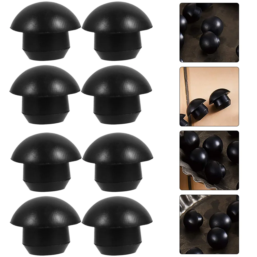 

30 Pcs Jack Oil Plug Rubber Plugs Floor Bottle 150X100X100CM Filler Black Hydraulic Bung