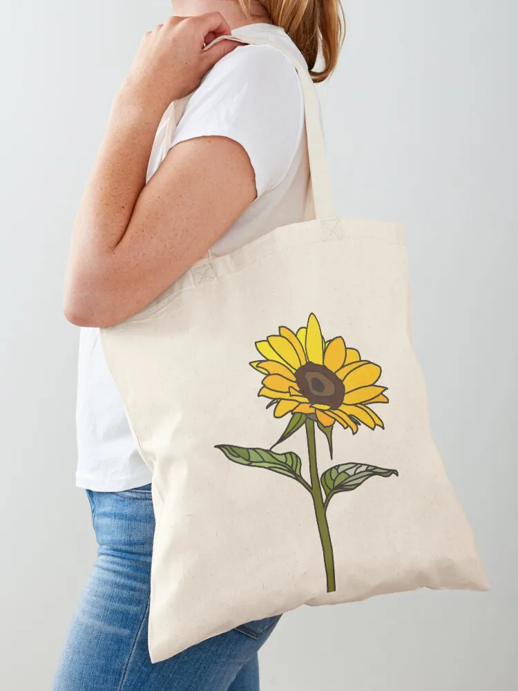 

Aesthetic Sunflower Tote Bag bag for beach Cloth bags Shopper handbag Gift bags