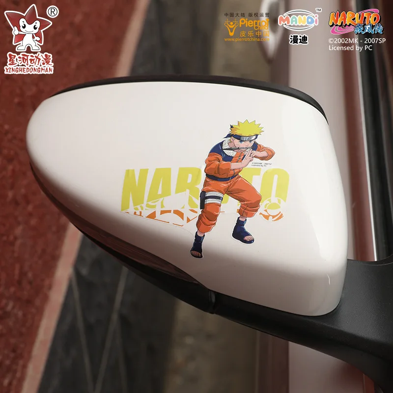 Naruto Peripheral Stickers Dawn Organization Naruto Kakashi Waterproof Repeat Stickers Non-marking Stickers Anime Stickers