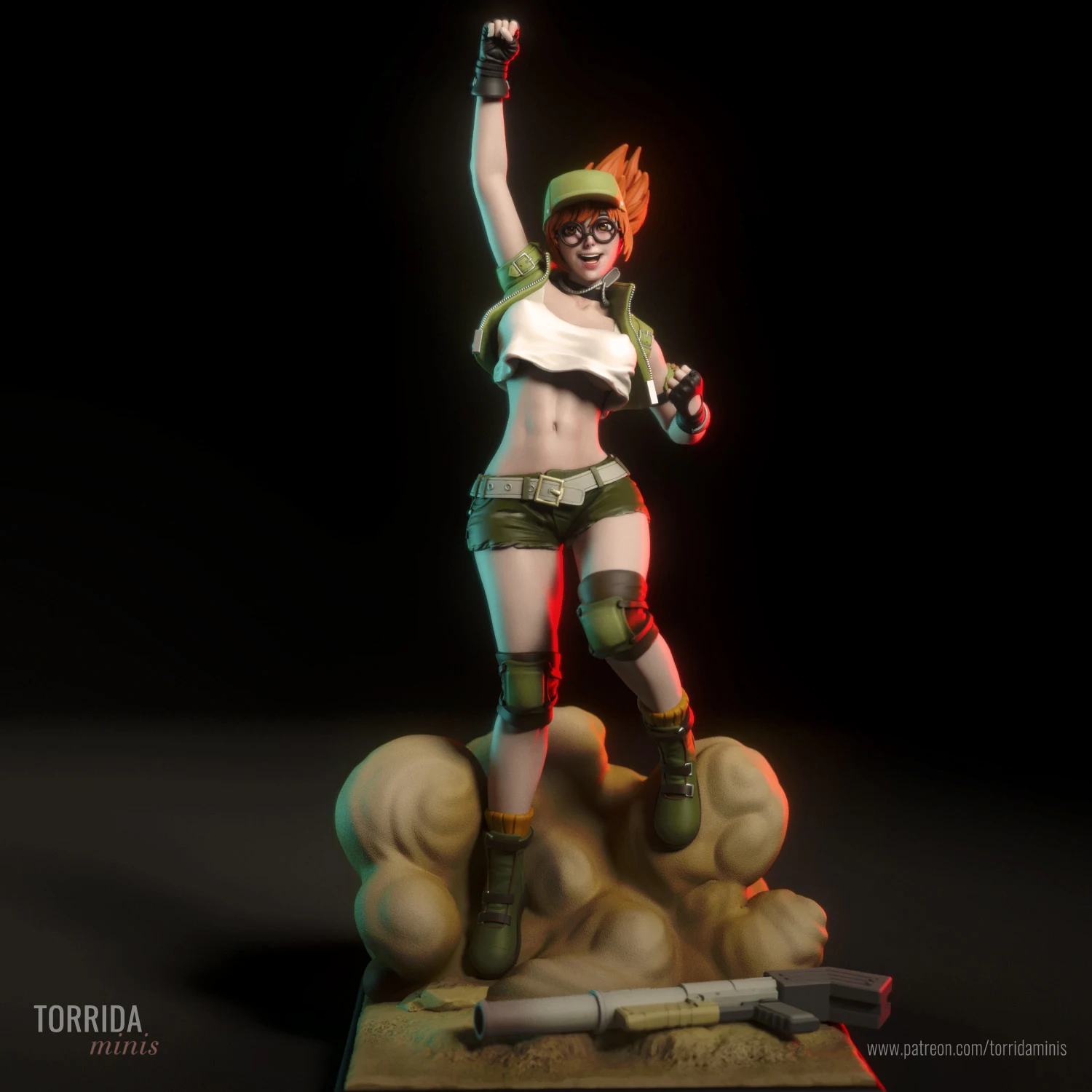 1/24 Schaal Hars beeldje Fiolina Nsfw DIY Twee versies Model Kit Ongemonteerd Ongeverfd Sculptuur speelgoed