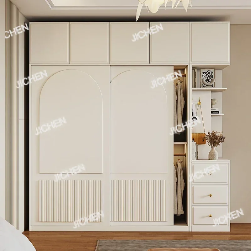 

Вешалка Роскошный шкаф для хранения Nordic Essentials Шкафы с раздвижной дверью Органайзер для гардероба Белая мебель Armario De Ropa