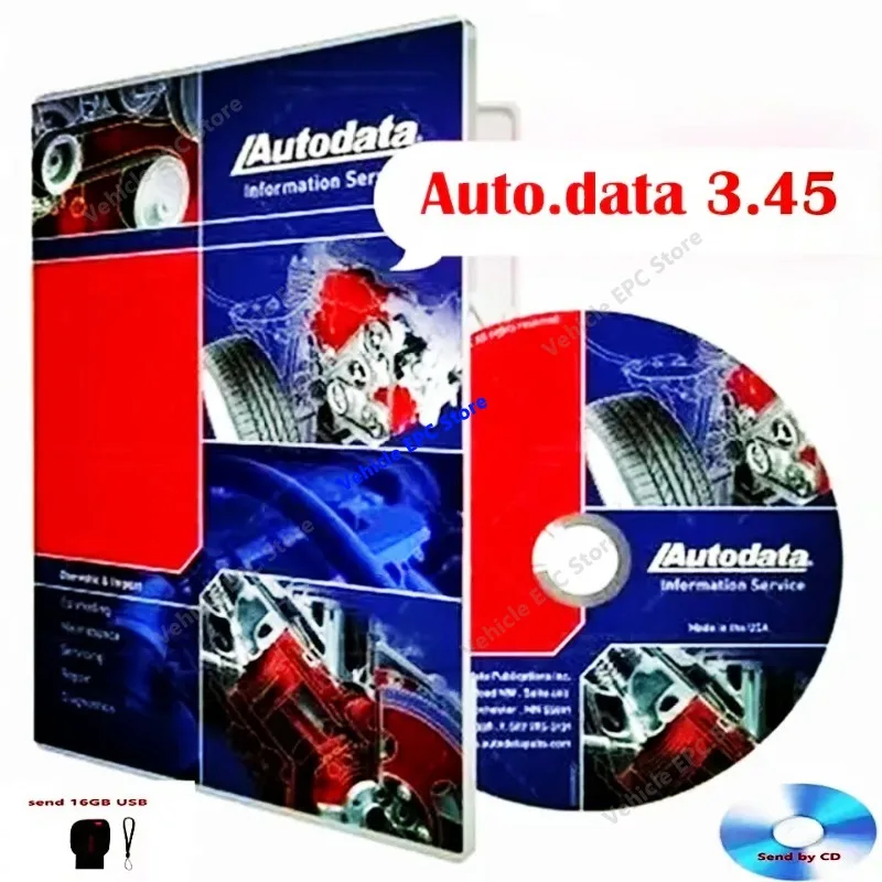 Newest 2026 Latest for Auto Car Repair Software Auto.data 3.45 software update 2014 autodata 3.45 software Auto repair tool Data