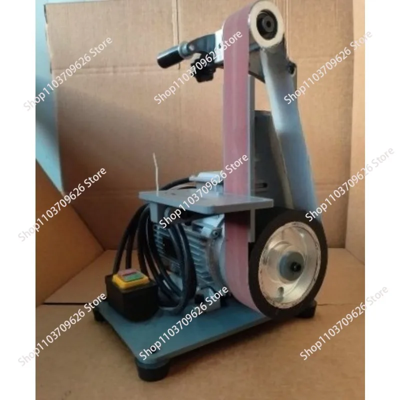 Metal deburring vertical casting grinding industrial small belt machine knife sharpener