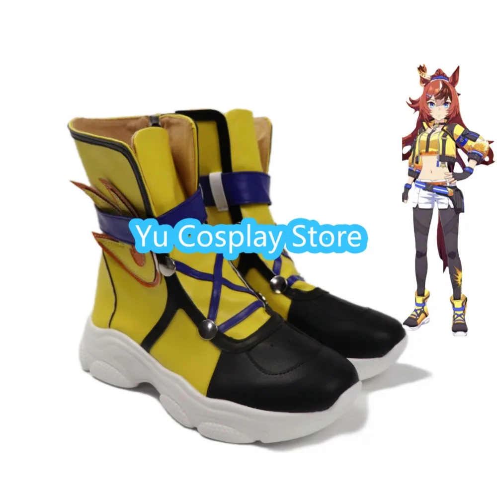 

Обувь для косплея Umamusume Pretty Derby Bubblegum Fellow, аниме-ботинки для вечеринки на Хэллоуин