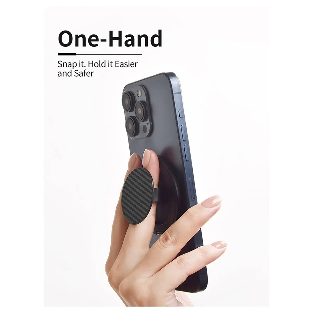 A86G NEW Universal Magnetic Phone Grip for Ultra Thin Cell Phone Finger Ring Holder Portable 360 Rotatable Phone Stand