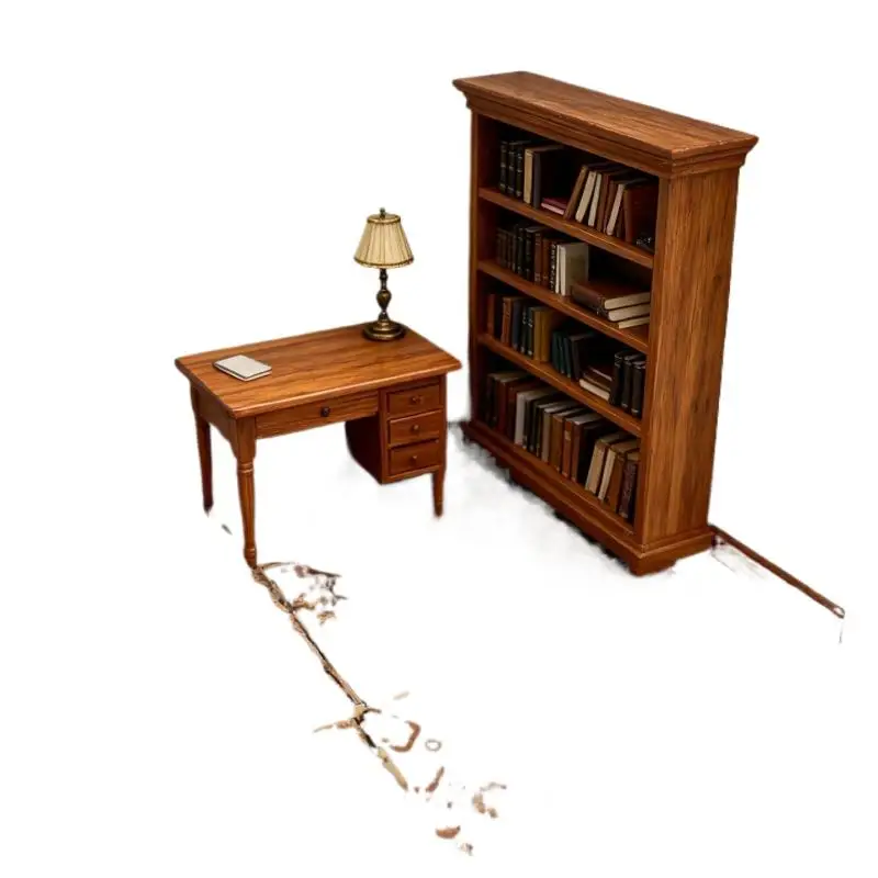 9Pcs Kitchen Living Room Floor Furniture Accessories 30*30mm Dollhouse Mini Simulation Double-sided Wooden Floorboards Model