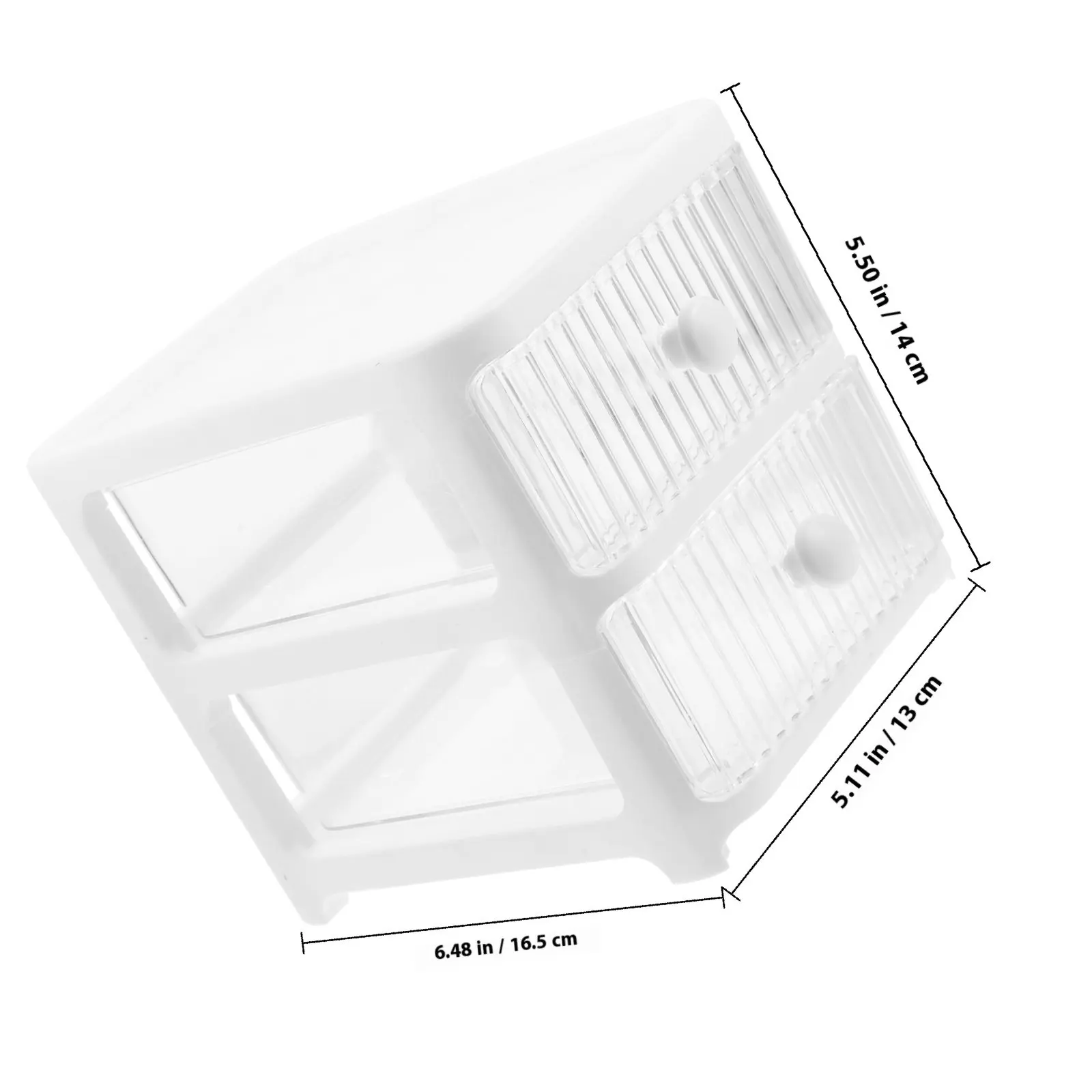 Multi Drawer Desktop Organizer Stylish Space Saving Storage Box for Makeup Cosmetics Sundries Stationery Desktop Organizer Box