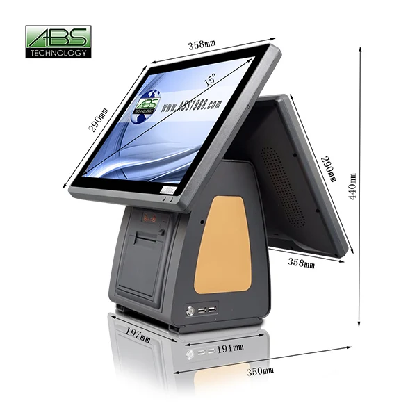 ATV&UTVHigh Quality All-in-One POS Cash Register System with Built-In Printer and Wireless Connectivity