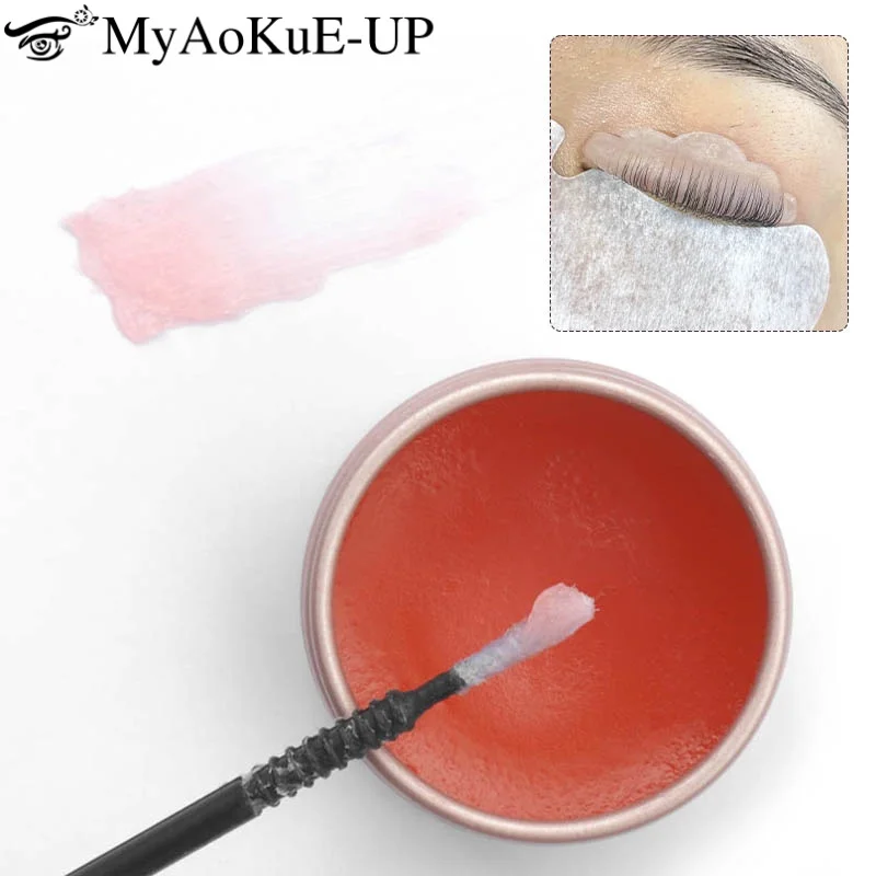10g Wimpern Verlängerung Kleber Balsam Schnelle Fixierung Form Wimpern Stirn Festen Kleber Wimpern Verlängerung Wasserdichte Wachs Creme Make-Up-Tools