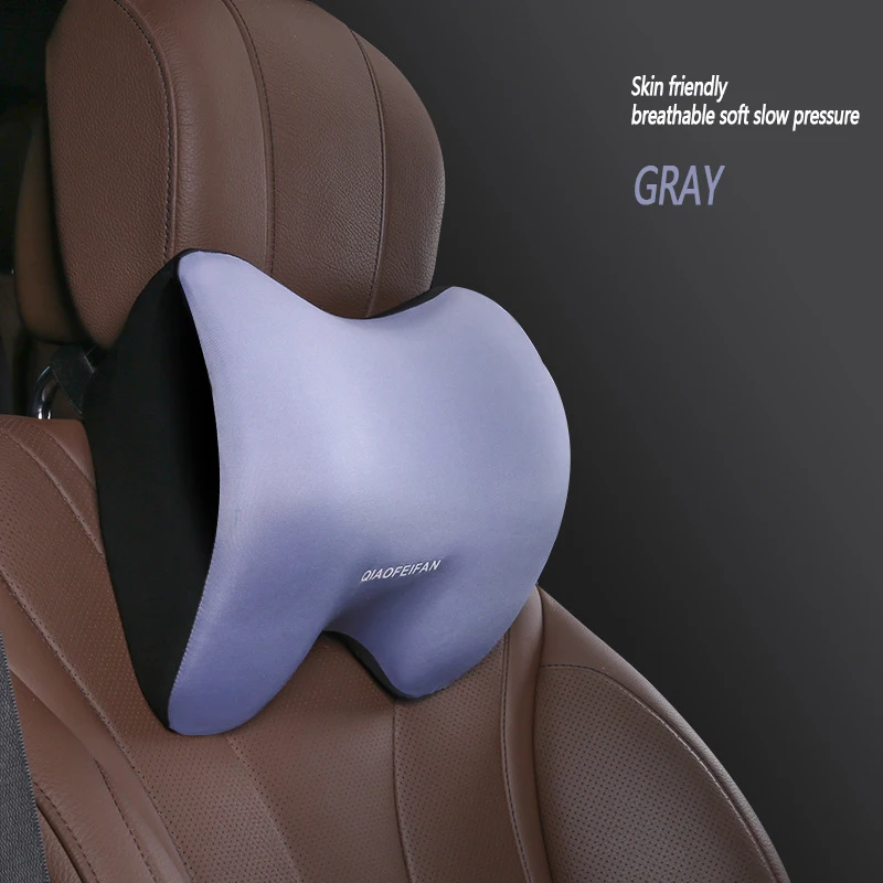 Business Car Headrest/memory Pillow/car Neck Pillow Headrest Sports Opp Bag Neck Cushion Sports Seats For Cars Be Common