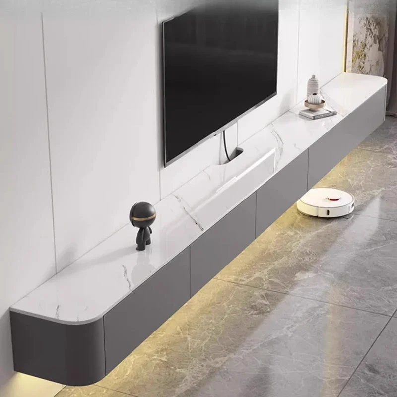 Organizador de Almacenamiento Moderno y Lujoso, Soporte para TV, Mueble de Sala Moderno, Muebles para el Hogar, Soporte para TV Nórdico Premium