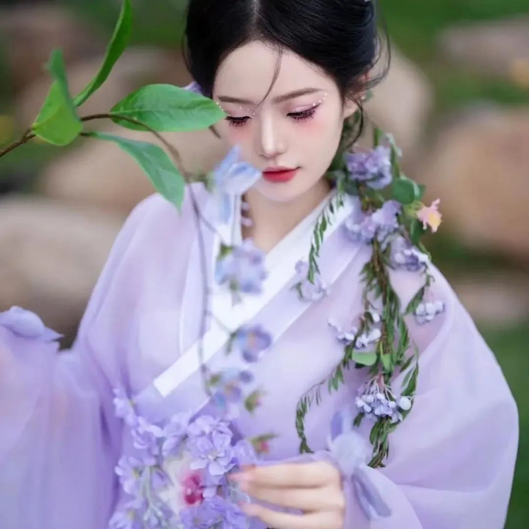 Nuevo Hanbok coreano tradicional de lujo, ropa étnica de manga larga coreana, vestido Hanbok bordado para mujer, ropa antigua
