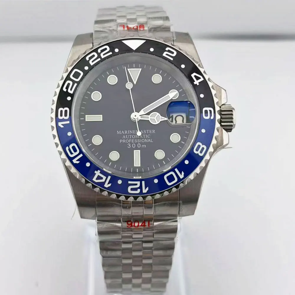 

Часы с сапфировым стеклом из нержавеющей стали 316L с логотипом, 40 мм, подходят для NH34 35, автоматический механический механизм, водонепроницаемые 10 бар