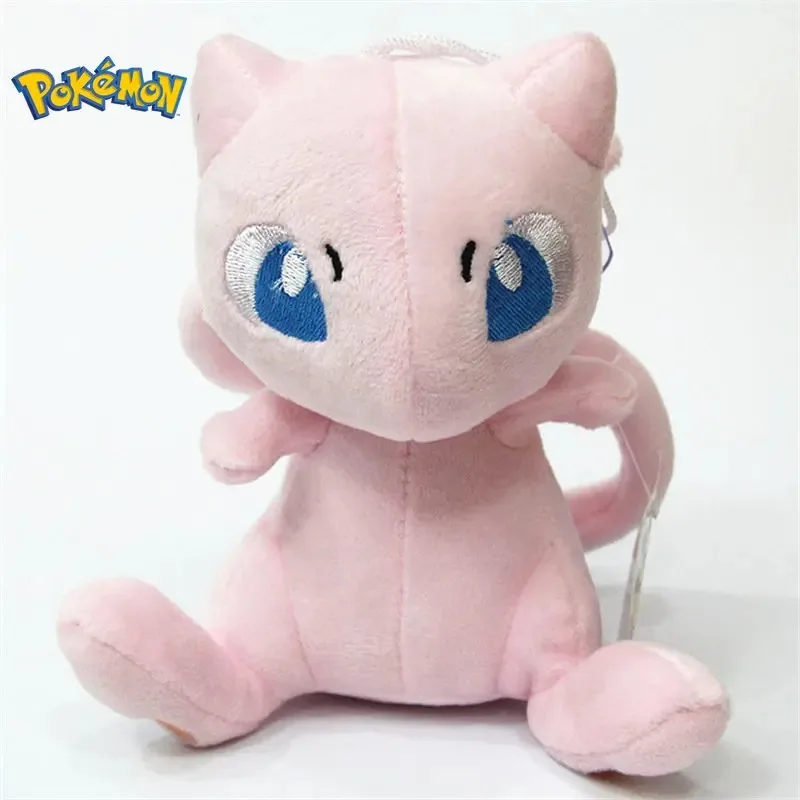 15cm Pokemon Mewtwo Plush Toy Kawaii Go dex Mew Plush Doll Soft Stuffed Cartoon Mewtwo Doll Pillow Christmas Gift For Kids Girls