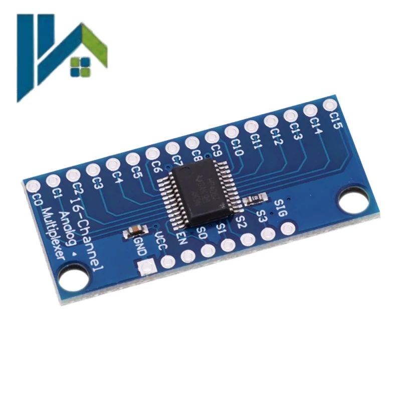 CD74HC4067 CMOS 2V-6V 16 Channel Way Analog Multiplexer / Digital ADC Module For Arduino 74HC4067 Microcontroller Board