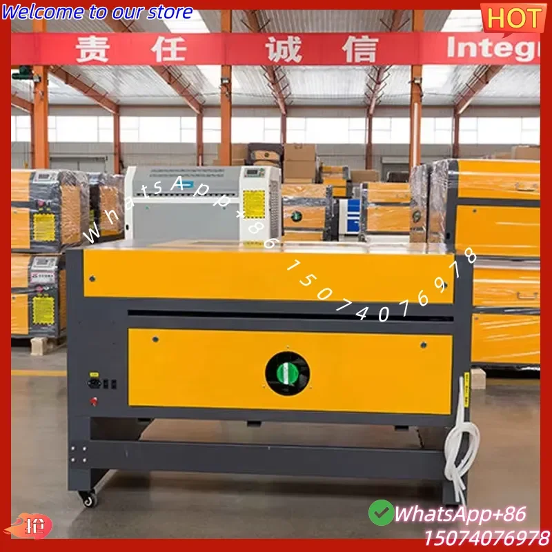 2026 ActionLasers Wer6090 Co2 Stamp & Handwriting Making Machine 80W Power Ruida Control System Reci Source for