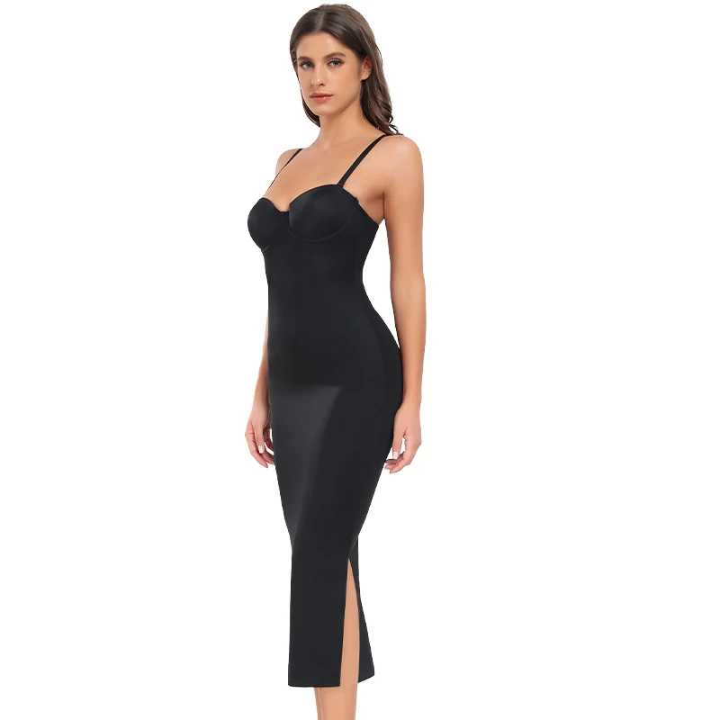 Variant: Black long dress