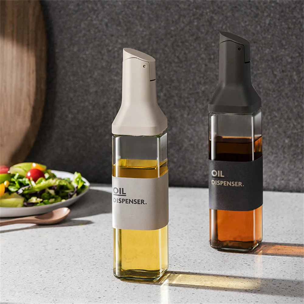 Kitchen Detachable Large Diameter Household Thickening Lecythus Automatic Easy To Clean Soy Sauce Bottle Seal Multi-function