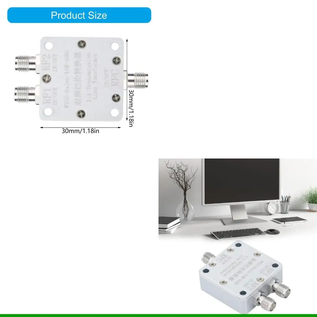 

U55C MC0127 RF Balun Connector RF Balun Transmission Supports 30dBm Power