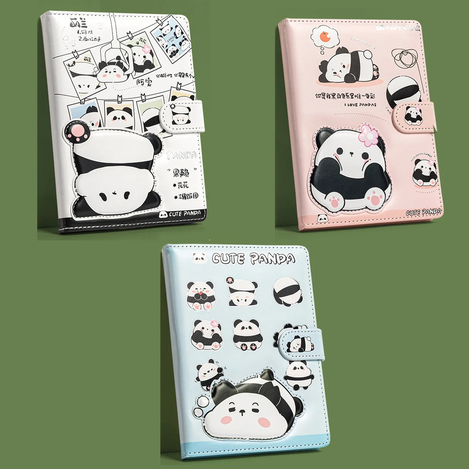 Cute Panda Notebook Agenda Organizer Diary Notepad Weekly Planner Calendar Journal Stationery school supplies Xmas gifts