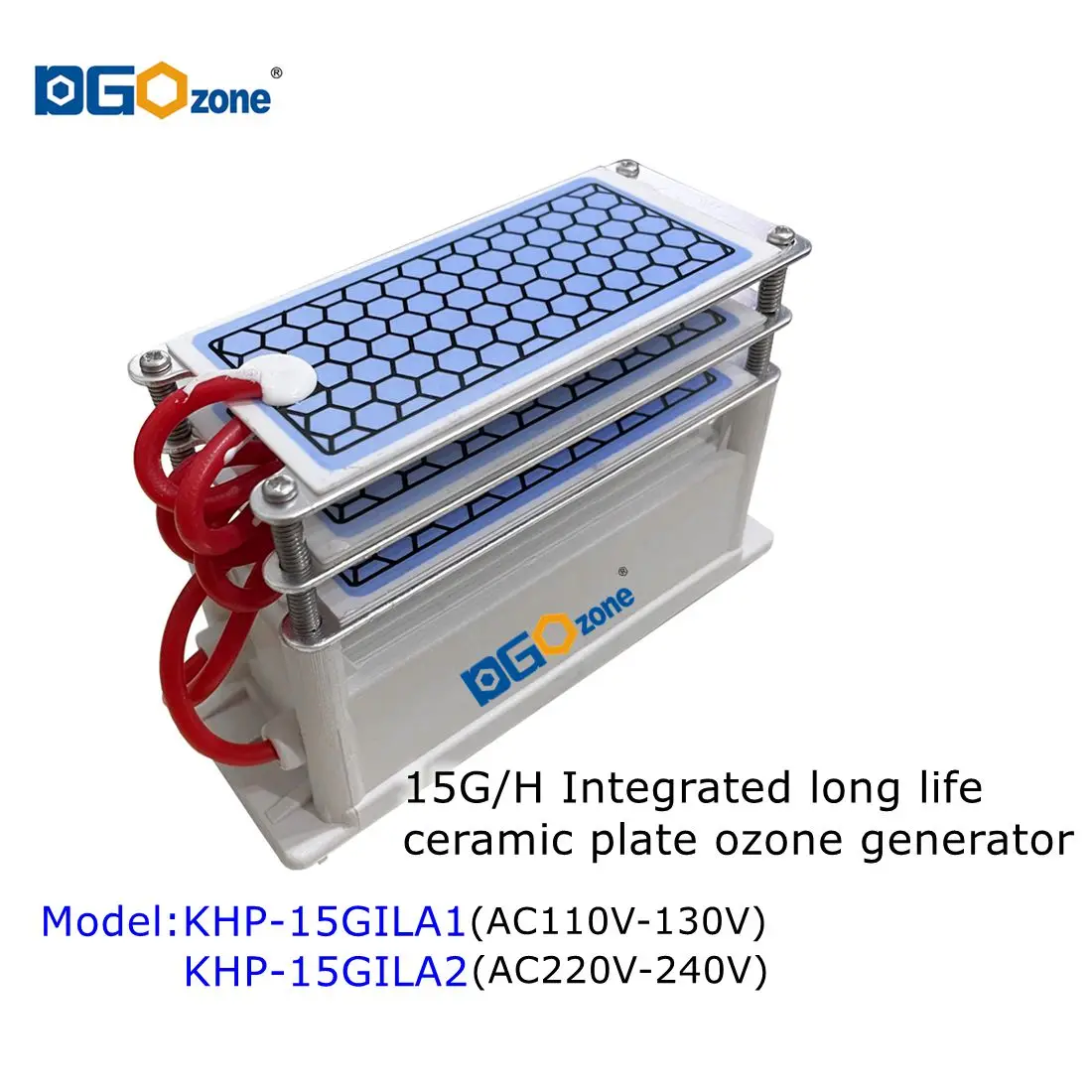 Générateur d'ozone à plaque céramique intégrée 15G 20G, pour purificateur d'air, fabricant d'ozoniseur DGOzone