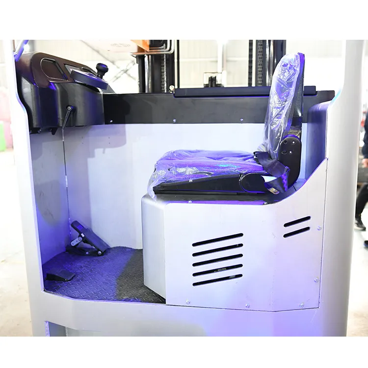 Forward Pallet Stacker Agv Warehouse Robot Wireless LAN Driverless Reach Truck Electric Lifting Fork AGV Forklift