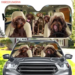 Parasole per auto Pudelpointer, decorazione per auto Pudelpointer, parabrezza Pudelpointer, amanti dei cani, parasole per auto per cani, regalo per mamma, Gif