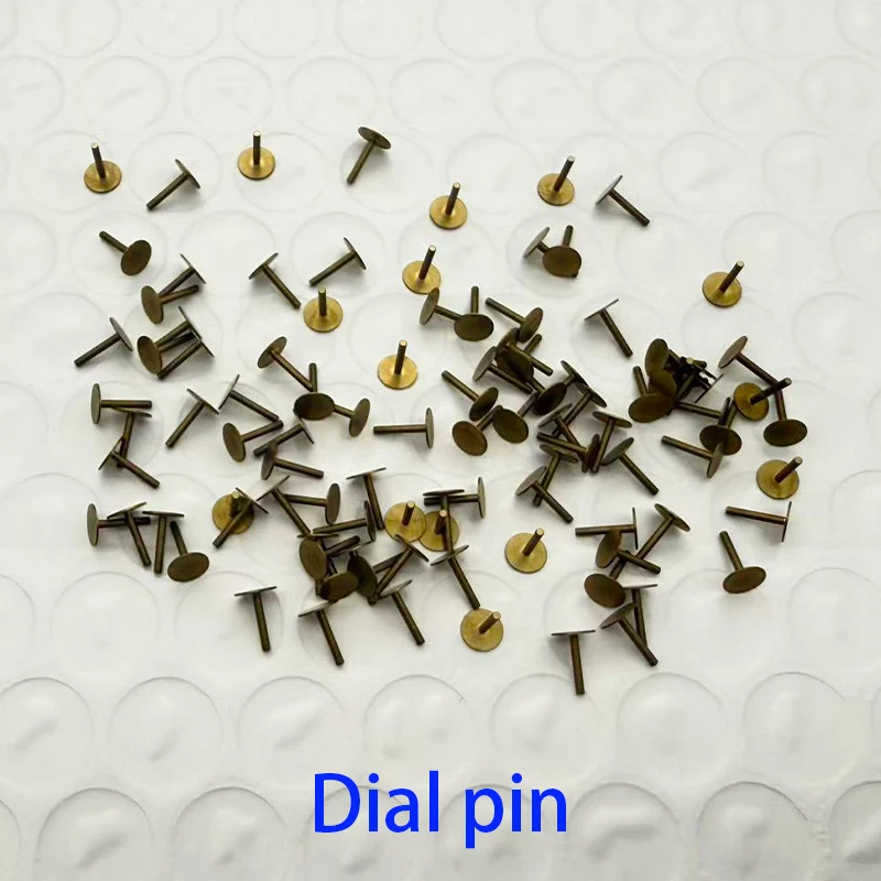 

Dial Foot Watch Universal Dial Pin Diameter 0.6mm Copper Material Fixed Dial With Locating Pin Repair Watch repair parts