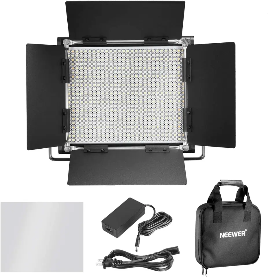 Neewer Professional Metal Bi-Color 660 LED 3200-5600K Video Light