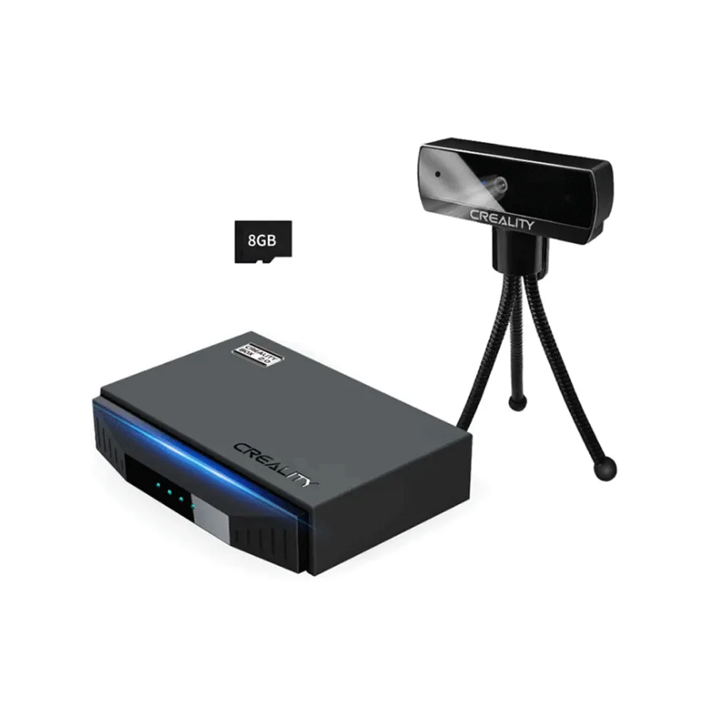 Inteligentny asystent Creality WiFi Box 2.0 do drukarek 3D FDM, monitorowanie w czasie rzeczywistym/oddalne sterowanie, nagrywanie w formacie timelapse, karta TF 8G — zdjęcie produktu 7