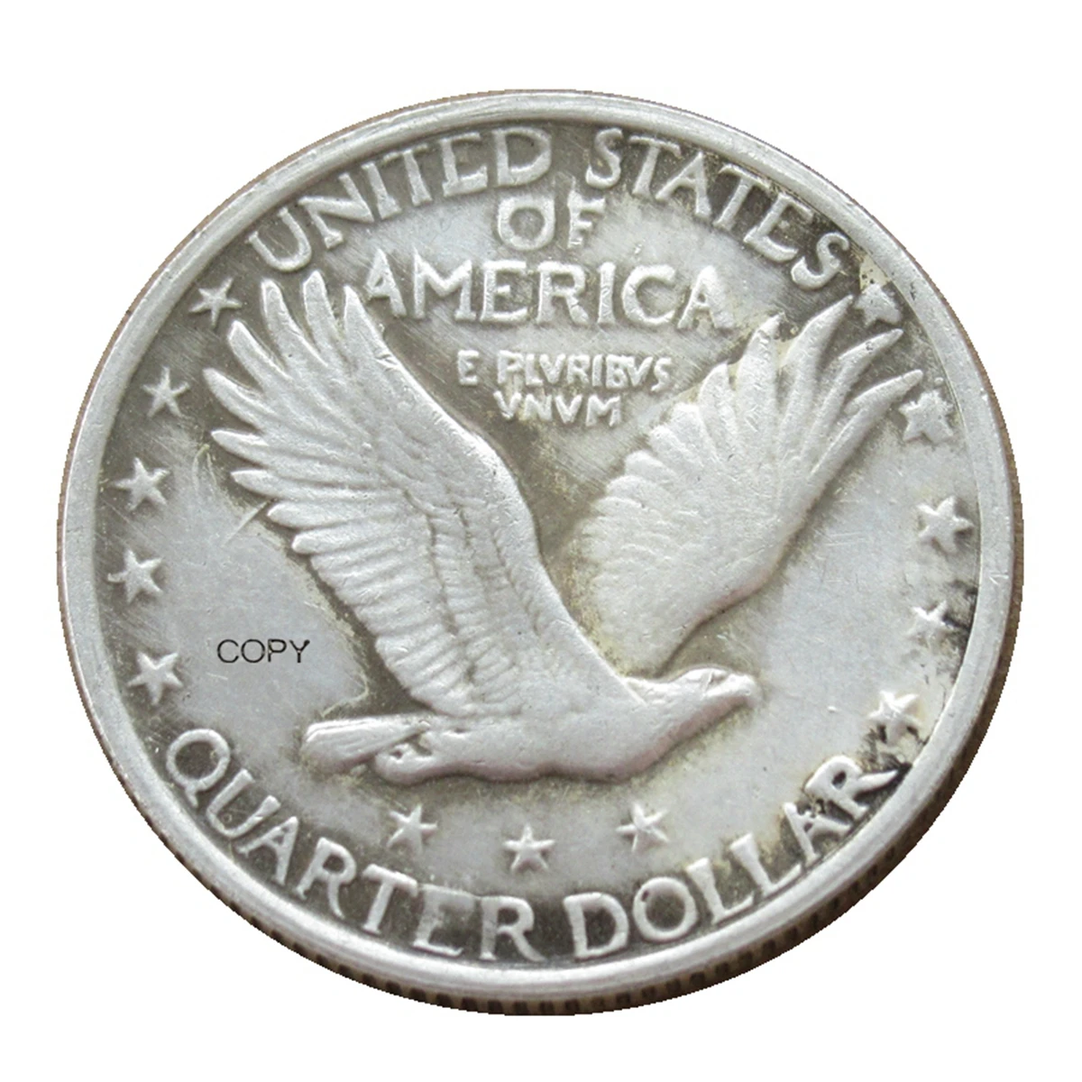 الولايات المتحدة 1916-1930 - P/D/S 35 قطعة عملة نسخة مطلية بالفضة