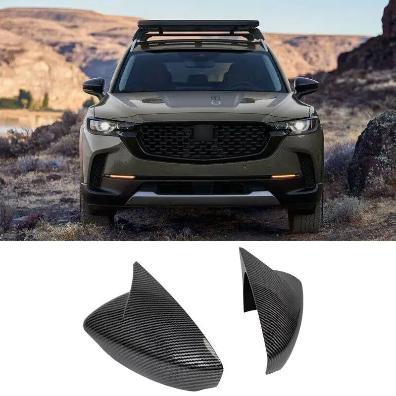 

Накладка на зеркало заднего вида из углеродного волокна Ox Horn, 2 шт. для Mazda CX-50 2023-2025