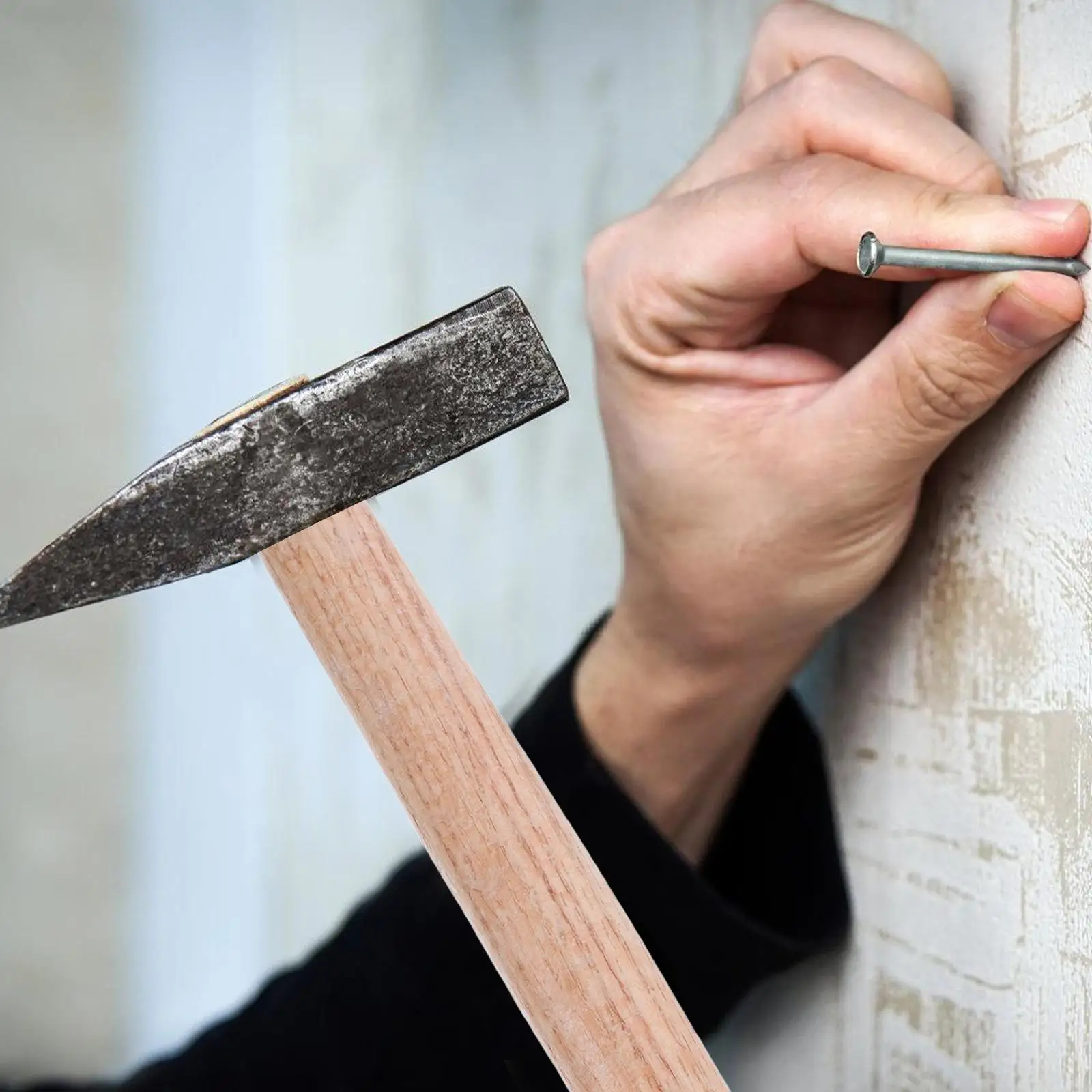Wooden Hammer Handle Replacement 1. Small Grip for Outdoor Oak Wood 32 36cm Easy Install Construction