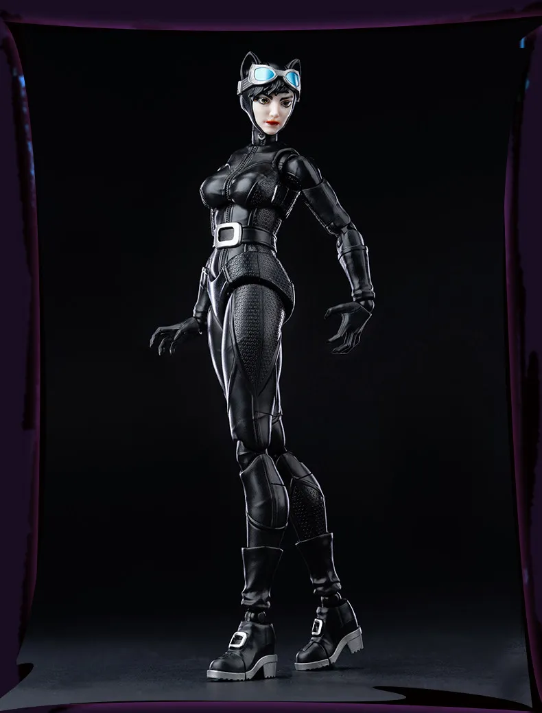 BLOKEES DC Champion Class Batman Hush Catwoman Harley Quinn Actionfigur, Sammlermodell, DC-Superhelden-Figur, zusammenbaubares Spielzeug, Geschenk – Detail 29